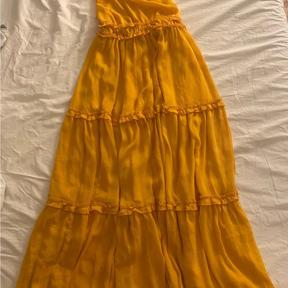 Mango Limited Edition Mustard Dress